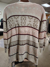 Load image into Gallery viewer, 1X Arizona Aztec Print Open Cardigan