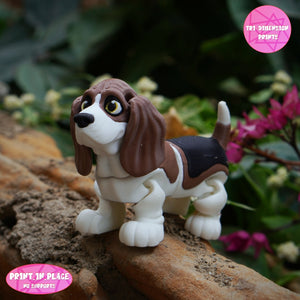 Bailey the 3D Printed Articulating Basset