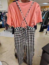 Load image into Gallery viewer, Sz4X Short Torrid plaid overalls