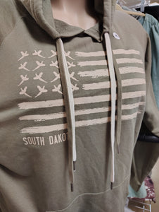 SzXL Dakota Darling Boutique NWT South Dakota green hoodie