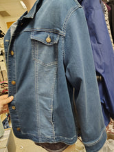 Load image into Gallery viewer, sz4X Catherines stretchy denim jean jacket size