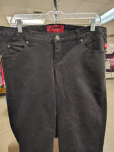 Load image into Gallery viewer, Tripp black skinny jeans 14 short