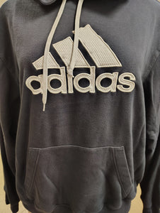 Adidas navy sweatshirt hoodie size XL