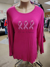 Load image into Gallery viewer, Livi Active for Lane Bryant pink Breast Cancer Awareness tee 4x