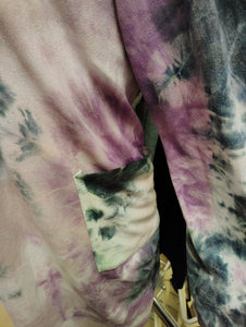 Tie dye super soft long cardigan size 5x