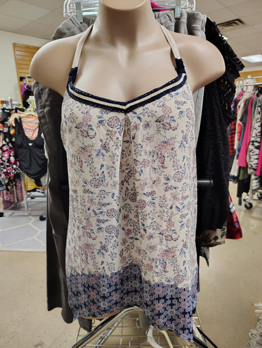 Maurices floral sleeveless top size 3x