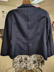 Ambiance navy lightweight blazer size 3x