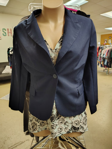 Ambiance navy lightweight blazer size 3x