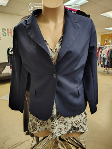 Ambiance navy lightweight blazer size 3x