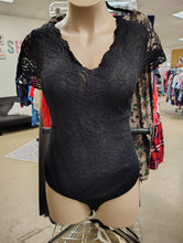 Load image into Gallery viewer, Torrid black lace bodysuit size 4x