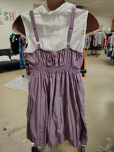 Load image into Gallery viewer, Merona purple pinup dress runs like 1x labeled 2x