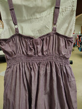 Load image into Gallery viewer, Merona purple pinup dress runs like 1x labeled 2x