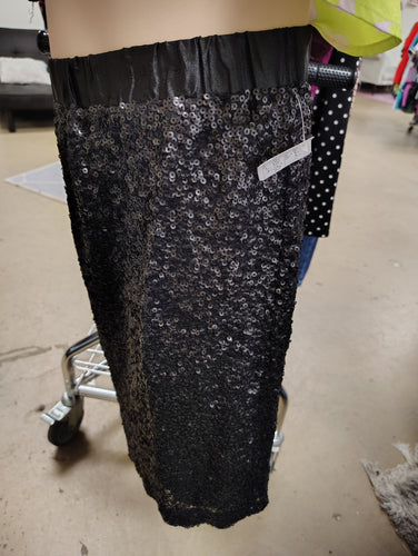 Lane Bryant black sequin pencil skirt NWT size 18/20 2x