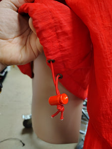 SzXL Vintage Red Champion Wind Breaker