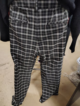 Load image into Gallery viewer, Lane Bryant wide leg plaid pants size 22 stretchy