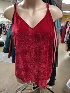 Torrid red velvet tank top size 4x