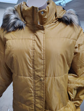 Load image into Gallery viewer, Anthony Richards mustard yellow long winter coat 4x