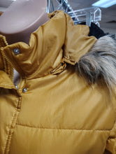 Load image into Gallery viewer, Anthony Richards mustard yellow long winter coat 4x