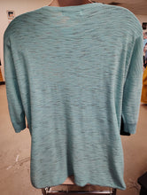 Load image into Gallery viewer, Ava &amp; Viv green heathered top size 2x