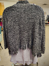 Load image into Gallery viewer, Sz3X Ruby Rd boucle fringe jacket