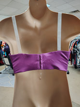 Load image into Gallery viewer, Cacique purple strapless bra size 42F