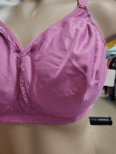 Load image into Gallery viewer, Glamorise purple no wire bra 46DD