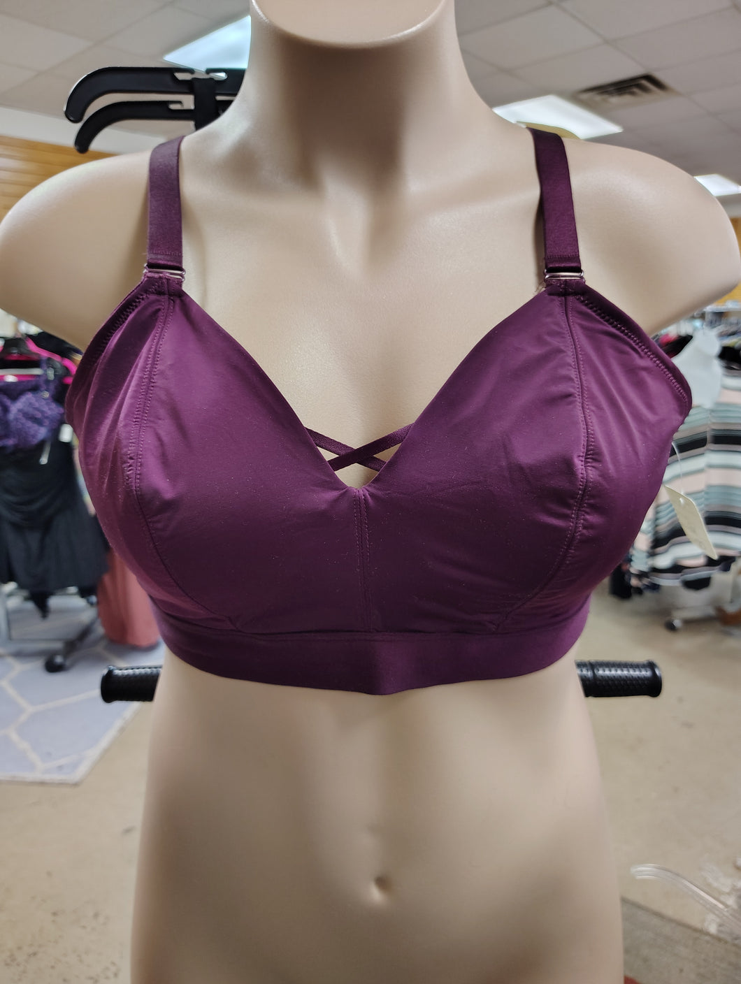 Torrid Curve purple bralette 2x D/DD