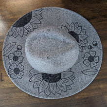 Load image into Gallery viewer, Vegan Felt Panama Hat- Grey