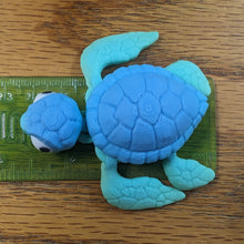 Load image into Gallery viewer, Baby Turtle- Blue tones