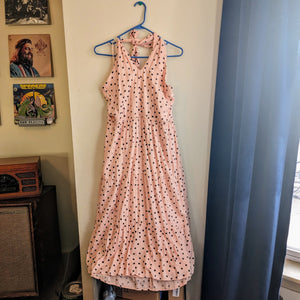 XL Maurices NWT Pink Polka Dot Halter Dress