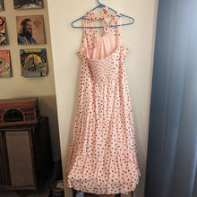 Load image into Gallery viewer, XL Maurices NWT Pink Polka Dot Halter Dress