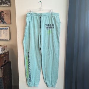 3X Star Wars sea Foam Jogger Sweat Pants