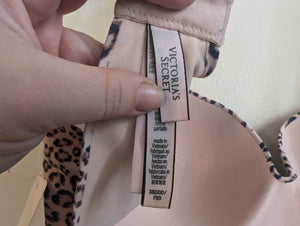 Victoria Secret 38DDD Leopard Print Bra