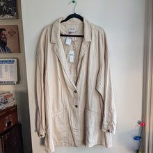 Load image into Gallery viewer, Anthropologie Pilcro sz 3X Taupe Lightweight Blazer NWT