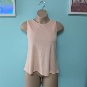 1X A New Day Light Pink Terry Cloth Tank NWT