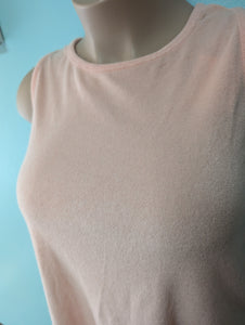 1X A New Day Light Pink Terry Cloth Tank NWT