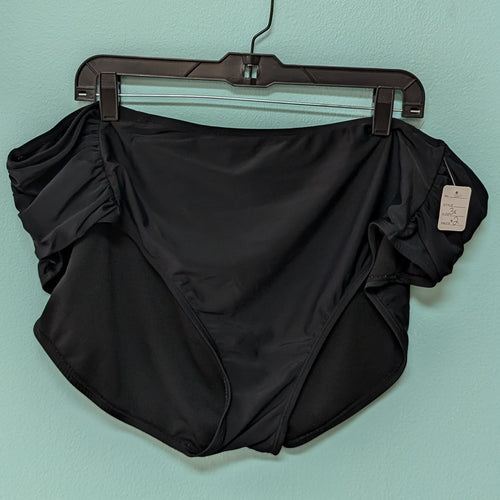 3X Time and True Black Swim Bottom