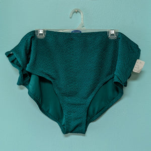 3X Time & Tru Green Swim Bottom