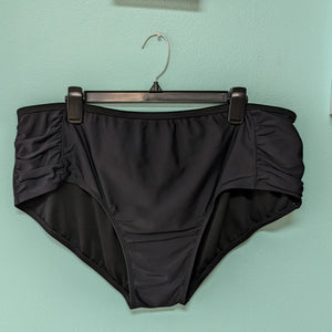 3X Catalina Black Swim Bottom