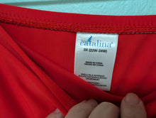 Load image into Gallery viewer, 3X Red Catalina Swim Skirt