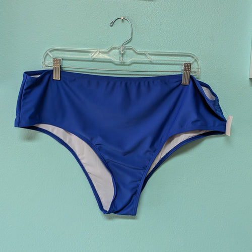 3X Shein Blue Bikini Bottom