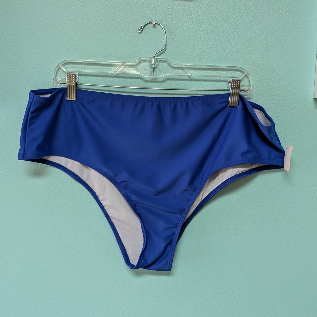 3X Shein Blue Bikini Bottom