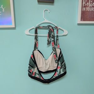 3X High Dive by Mod Cloth Tropical Bikini Top