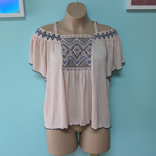 3X Crave Fame Boho Cold Shoulder