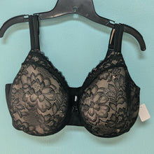 Load image into Gallery viewer, 42DDD Casique Black/Nude Bra