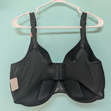 Load image into Gallery viewer, NWT 44H Cacique Black Full Coverage Bra