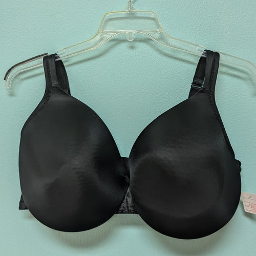 44F Cacique Black Full Coverage Bra