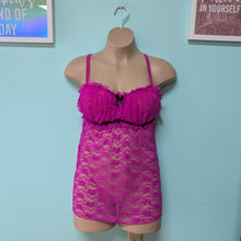 Load image into Gallery viewer, SzXL Just Sexy Lingerie Pink Lace Nighty