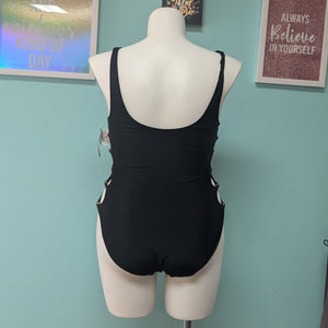 XL No Boundaries Black Cutout One piece