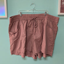 Load image into Gallery viewer, Sz3X Ava&amp;Viv Mauve Paper bag Shorts